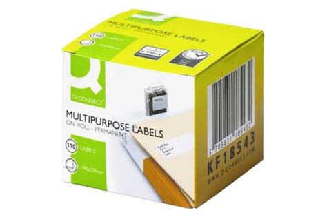 Dymo compatible labels 99019, 190x59mm | Q-Connect