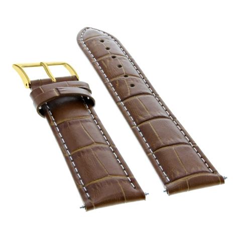 18MM LEATHER WATCH STRAP BAND FOR TAG HEUER WD1221-K-20 LIGHT BROWN WS ...