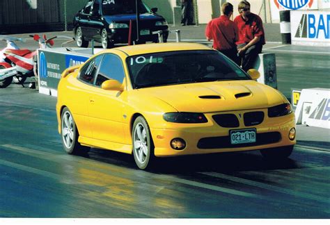 Stock 2005 Pontiac GTO 1/4 mile Drag Racing timeslip specs 0-60 ...