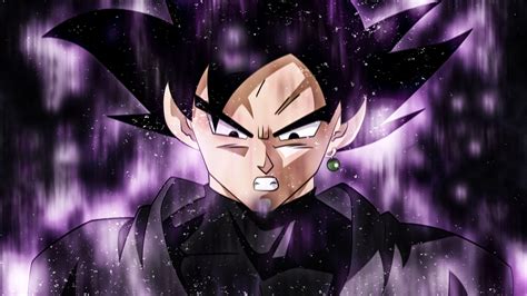 Close-Up Picture of Black Goku Powering Up - Allpicts