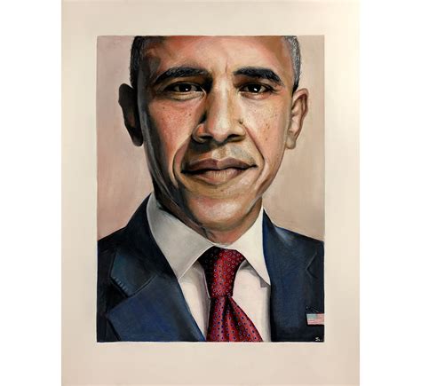 Portrait of President Barack Obama Colored Pencils and Markers - Etsy