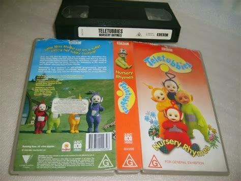 TELETUBBIES - NURSERY RHYMES (2000) - ABC/BBC VHS Issued by Ragdoll Productions! EUR 7,73 ...