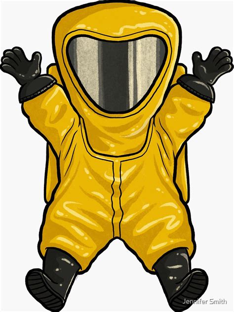 "Chibi Hazmat" Sticker for Sale by Jennifer-Smith | Redbubble