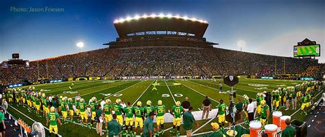 Oregon Ducks Stadium Wallpaper Desktop Background Free Download