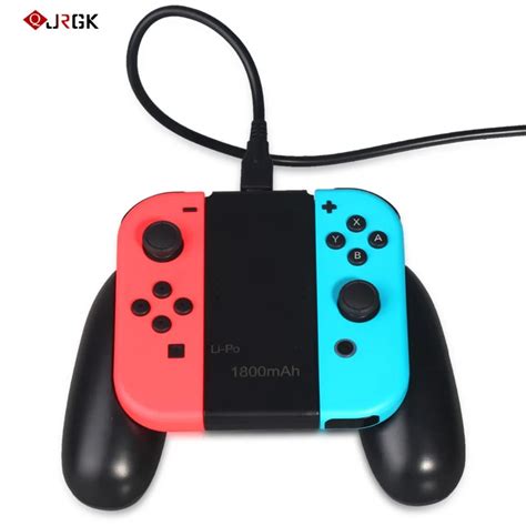 withing Battery For Switch Joy Con Comfort Grip Handle At the same time ...