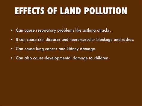 Land Pollution Diagram