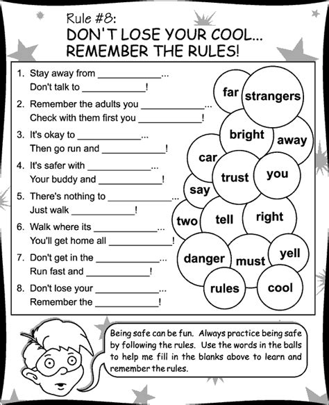 Responsibility Worksheets