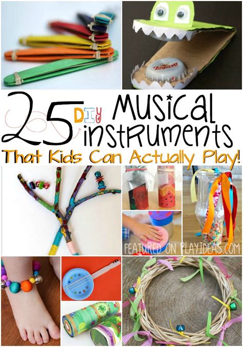 25 Easy DIY Musical Instruments | Diy instruments, Diy musical instruments, Music crafts