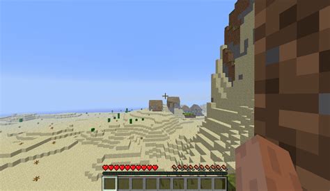 Spawn by a village Minecraft Map