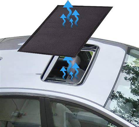 Amazon.com: Car Sunroof Sun Shade- Magnetic sunroof Cover 10 Seconds ...