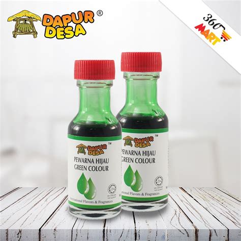 Green Food Colouring (Pewarna Hijau) 25ml - 360Mart