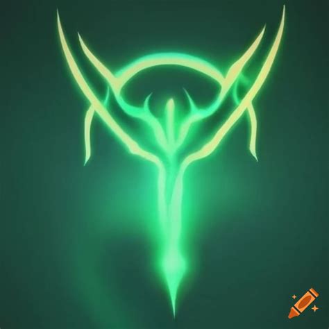 Green nightsister symbol on Craiyon