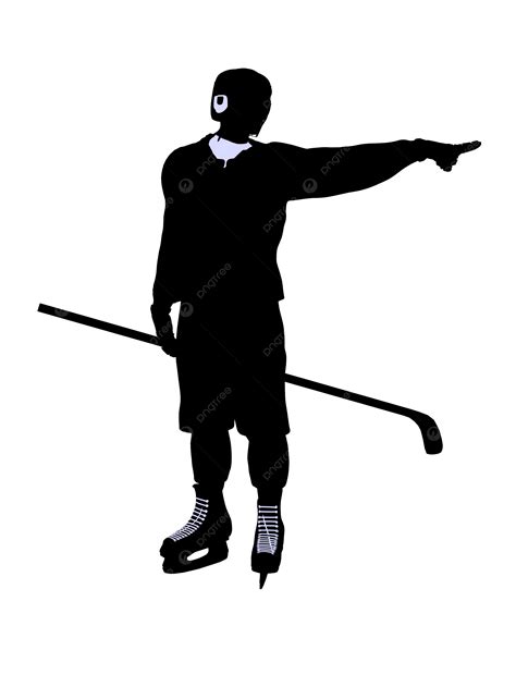 Male Hockey, Silhouette Silhoutte, Ice, Rink PNG Transparent Image and Clipart for Free Download