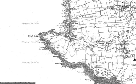 Old Maps of Hope Cove, Devon - Francis Frith