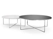 MINIMIZE ROUND Round metal coffee table By YOMEI