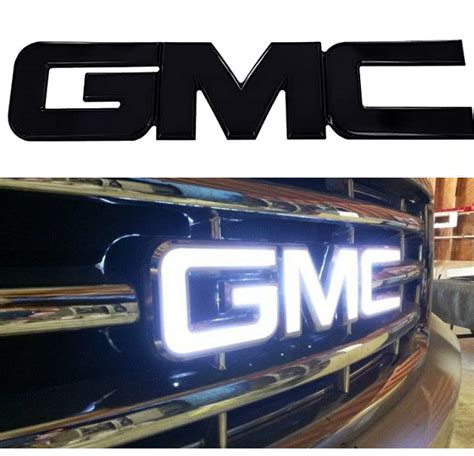 1X LED Dynamic GMC Emblem Light Up Lights | CarLEDLogo