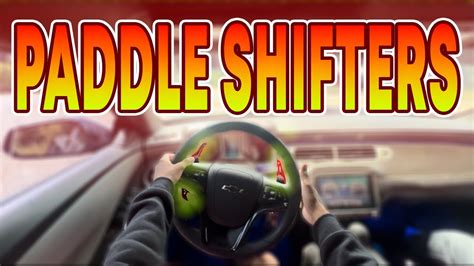 How To Use Paddle Shifters POV Drive | Camaro Paddle Shifters Tutorial - YouTube