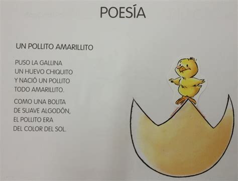 EDUCACIÓN INFANTIL: Un pollito amarillito