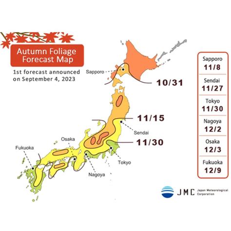 Where to see the best fall foliage in Japan this Autumn 2023