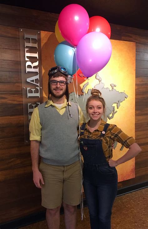 Carl and Ellie “Up” Disneybound | Up halloween costumes, Halloween costumes, Up halloween