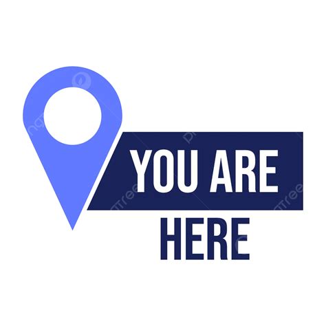 You Are Here Symbol Clipart Images