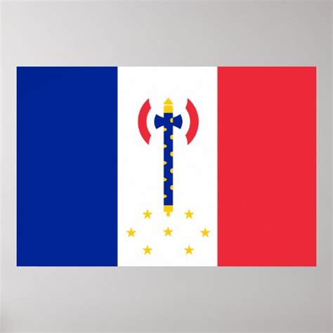 Vichy, France flag Poster | Zazzle.com