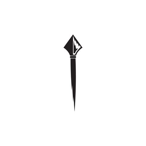 Spear logo vector 17136388 Vector Art at Vecteezy