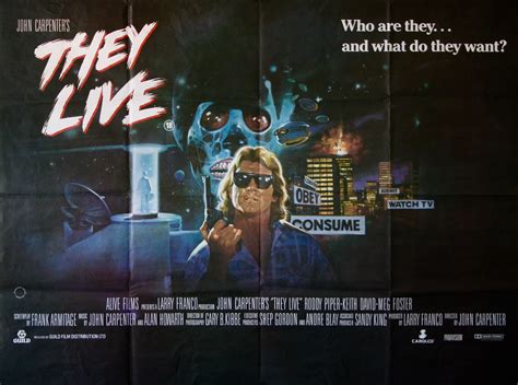 Original They Live Movie Poster