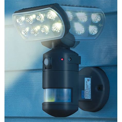 NightWatcher® Motion - tracking Motorized LED Flood Light with Color Camera - 207165, Home ...
