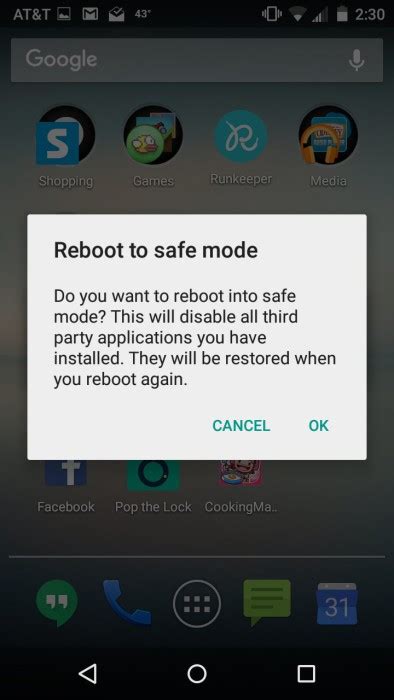 How To Restart Android Phone Into Safe Mode