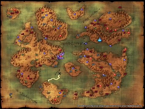 Dragon Quest 8 Monster Locations Map - Maping Resources