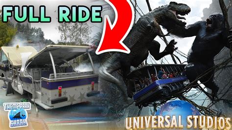 [4K] King Kong 360 3D (FULL RIDE) - World Famous Universal Studio Tour ...