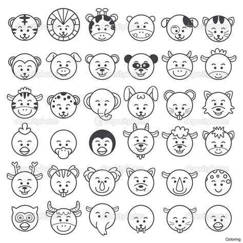 Animal Face To Draw : How to draw cartoon animal faces - Drawing Basics ...