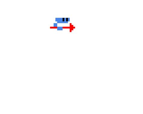 Dig dug pixel art