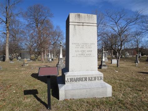 Gen. J. Warren Keifer at the Ferncliff Cemetery in Springfield, Ohio ...