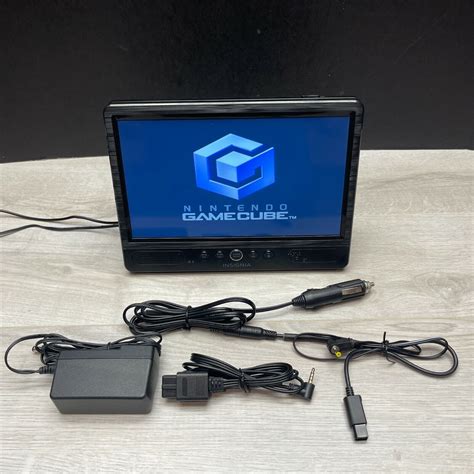 Nintendo Gamecube 10" LCD Portable Screen CAR HOME Monitor Screen Setup ...