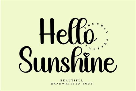 Hello Sunshine (2465134)