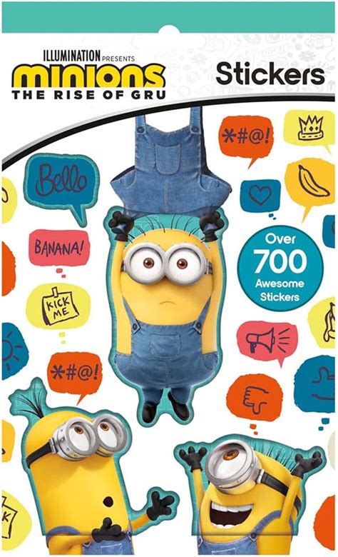 Minions Stickers 700PC : Amazon.co.uk: Home & Kitchen