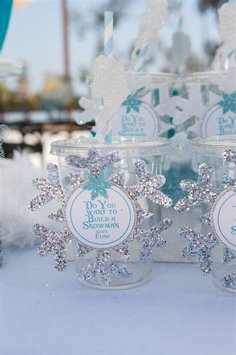 Frozen Winter Wonderland Themed Birthday Party | Frozen themed birthday ...