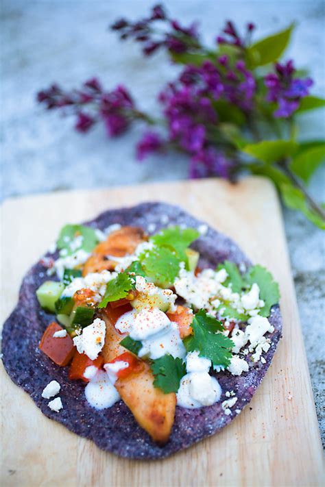 Purple Corn Flour Tortilla | Bella Bonito