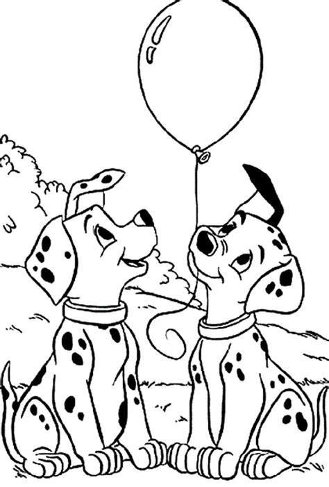 Dalmatian Coloring Page - Coloring Home