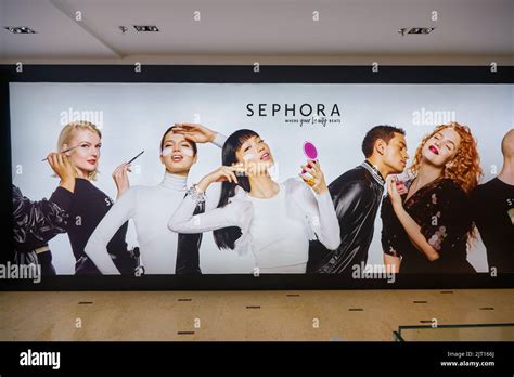 KUALA LUMPUR, MALAYSIA - JANUARY 18, 2020: Sephora ad as seen in ...