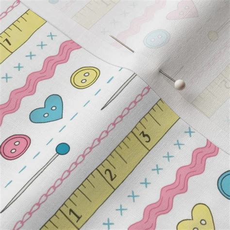 Sewing Notions 2 Fabric | Spoonflower