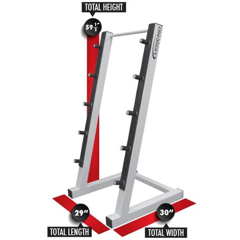 Five Barbell Rack - Legend Fitness Legend Fitness