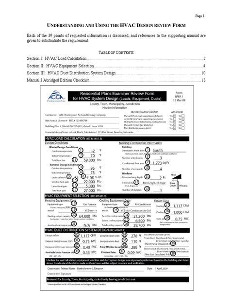 Understand Hvac Design | Duct (Flow) | Hvac