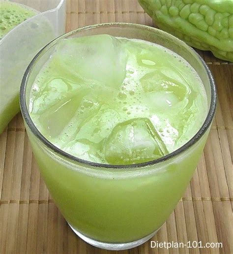 Bitter Melon Green Apple Juice-As Food or Medicine | Diet Plan 101 | Bitter melon recipes ...