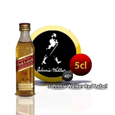 Johnnie Walker E / R 5 cl miniature whiskey bottle