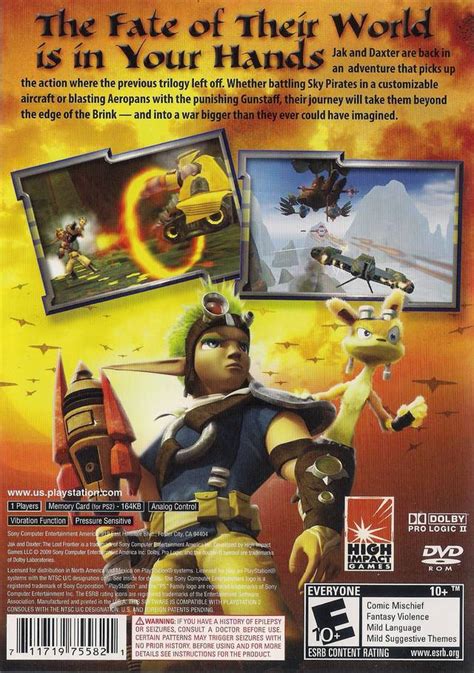 Jak and Daxter: The Lost Frontier PS2 Game