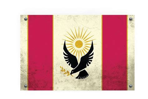 The Republic of Gilead (Handmaid's Tale) Flag Wall Art - Buttered Kat | Flag wall, Metal flag ...