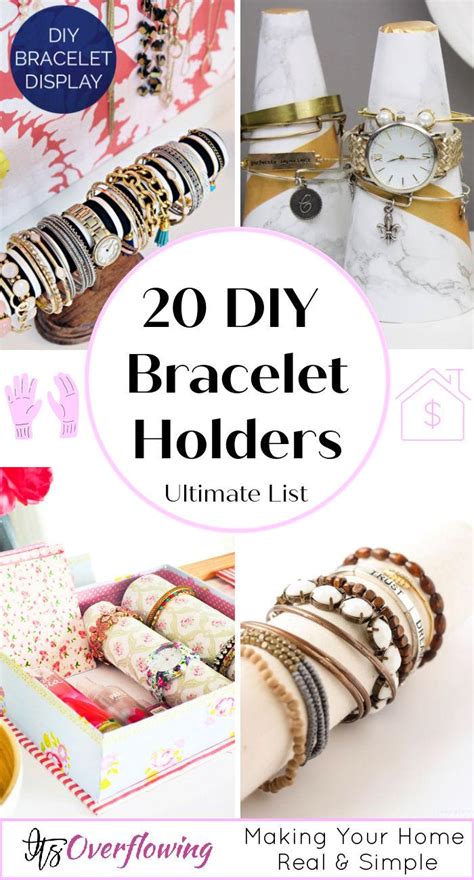 20 Easy DIY Bracelet Holder Ideas (Make Bracelet Display)